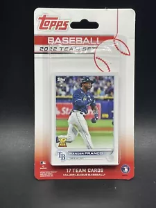 Tampa Bay Rays 2022 Topps Factory Sealed Team Set Wander Franco RC Rookie - Picture 1 of 1