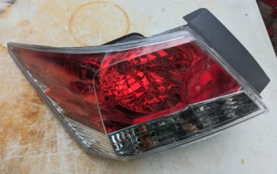 New Left Tail Lamp 2008-2012 Fits Honda Accord Sedan HO2800172C Capa (G8BC) - Image 1 of 4