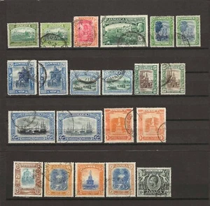 JAMAICA 1921/29 SG 94/106 + Shades (Ex 105a) USED - Picture 1 of 1