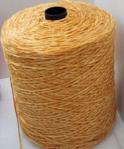 Hilo de lana tejer y tejer a mano | Chenille Kone PA naranja 2,3 kg Nm 4 | cf143 - Imagen 1 de 6