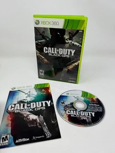Xbox 360 Call Of Duty Black Ops Entertainment Video Game Play w/ Manual Included - Picture 1 of 3