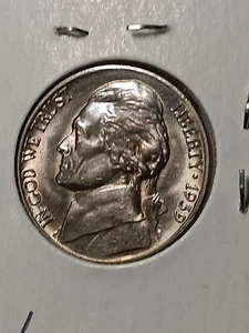 👉1939-D JEFFERSON NICKEL Full Steps S/268  - Picture 1 of 4