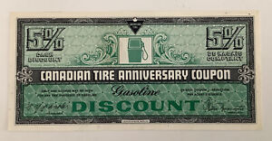 5% Cash 00674263 Discount CTC Canadian Tire Anniversary Coupons