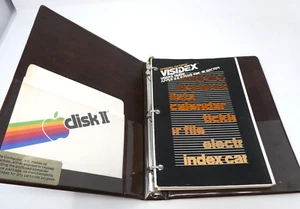 Visidex Personal Software für Apple II+,IIe, IIc, IIgs 1981 NUR Handbuch & Mappe - Bild 1 von 6