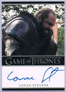 Autógrafo de Conan Stevens Juego de Tronos El Hobbit Spartacus - Imagen 1 de 1
