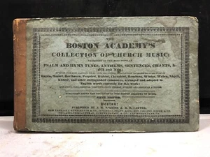 1838 The Boston Academy’s Collection Of Church Music, 6th Edition - Hymn BC1C - Foto 1 di 21
