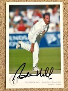 Signed Classic Cricket Card - Andrew Hall - South Africa - Card No.276