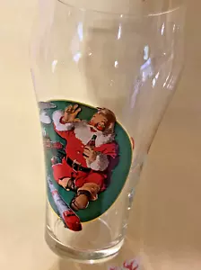 Coca Cola Navidad Papá Noel Vaso con Tren/Juguetes - Coca-Cola 1996 - Imagen 1 de 11