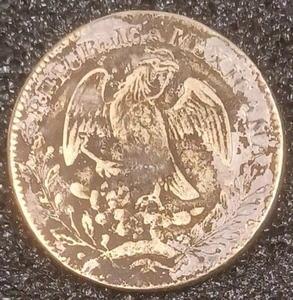 Mexico 1842 Zs OM 8 Reales Silver Coin - Picture 1 of 4