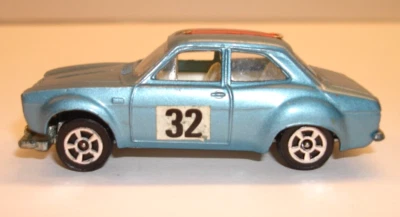 VINTAGE CORGI JUNIORS WHIZZWHEELS FORD ESCORT Mk.I RS1600 RALLY CAR  - Image 1 of 4