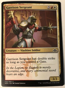 MTG Garrison Sergeant Guilds of Ravnica 172/259 Regular Common - Picture 1 of 1