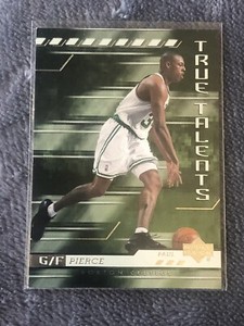 2000-01 Upper Deck True Talents #TT5 - Paul Pierce - Celtics!