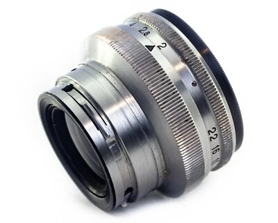 Soviet Lens  (50mm f/2) JUPITER 8M Copy Sonnar Mount CONTAX RF For KIEV 2, 3, 4 - Image 1 of 4