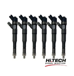 Set of 6 BWM X5 / 330d diesel injector 0445110266 / 13537785 / 13537785984 - Picture 1 of 6