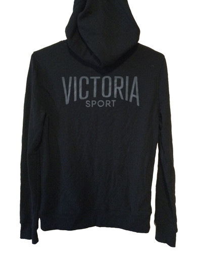 UNDERCOVER Giacca con cappuccio Victorias Secret VSX Sport Activewear XSmall nera per tutti i giorni nuova