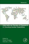 International Review Of Research In Developmental Disabilities Hodapp Volume 53