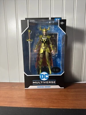 7-дюймовая фигурка McFarlane DC Multiverse Shining Knight платиновое издание Chase НОВАЯ 2024 - Изображение 1 из 4