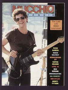 MUCCHIO SELVAGGIO 104/1986 LOU REED ROGER DALTREY PETER GABRIEL TERRY GILLIAM - Picture 1 of 1