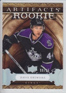 2009-10 UD ARTIFACTS DAVIS DREWISKE RC 09/25 SPECTRUM SILVER ROOKIE #173 Kings