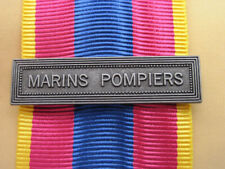 Agrafe  MARINs POMPIERS  pour la Médaille Défense Nationale