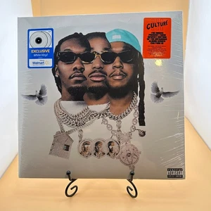 Migos – Culture III White Vinyl 2LP Walmart Exclusive Sealed Hip Hop Album - Foto 1 di 2