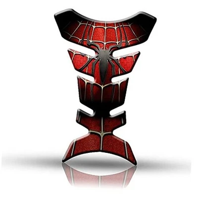 SPIDERMAN - Almohadilla protectora de tanque de motocicleta - Protector adhesivo compatible para  Foto 1 de 4