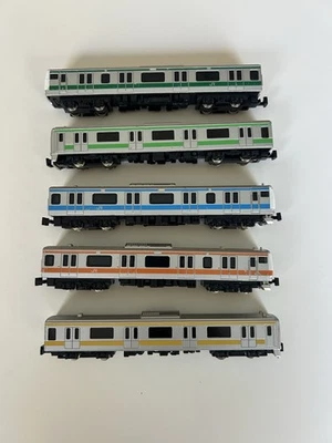 TOMIX N Gauge JR  Train Basic Set Model Train Cars 5 Train Cars - Image 1 of 4