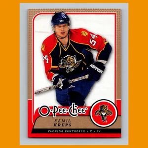 Tarjeta de hockey Kamil Kreps #19 2008-09 O-Pee-Chee Florida Panthers NHL - Imagen 1 de 3