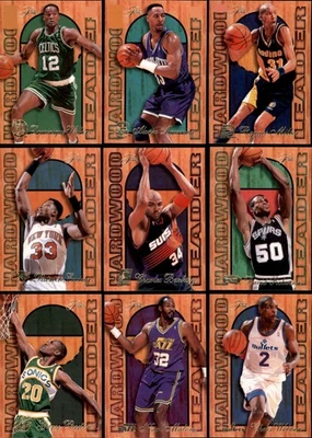 1995 - 96 Fleer Flair 硬木领袖插入全套 #1-27 您可选择! — 第 1/4 张图片