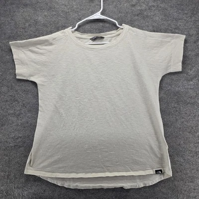 Camisa informal The North Face para mujer XL beige 100 % algodón manga corta Foto 1 de 4