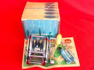 Vintage Penn No. 49M Super Mariner Big Game Rolle mit Box, Papier - gebrauchter Zustand!!! 3 - Bild 1 von 8