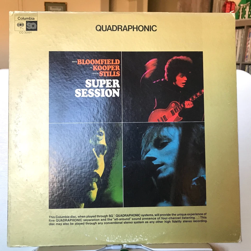 Tested - Bloomfield, Kooper, Stills - Super Session Quadraphonic LP Foto 1 de 4