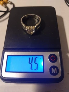 Anillo de plata 925 para mujer con forma de corazón piedra 7,75 - Imagen 1 de 6