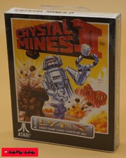 Atari LYNX CRYSTAL MINES II (SEALED) shrink-wrapped - 1989-BRAND NEW