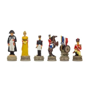 Battle of waterloo Hand painted themed chess pieces by Italfama - Picture 1 of 8