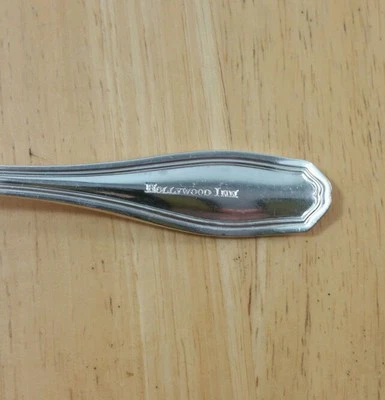 WM ROGERS & SON 1919 CLINTON PATTERN DINNER FORK FROM THE HOLLYWOOD INN - Image 1 of 4