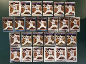 CLAYTON BEETER - Lot of (25) cards - Topps Bowman 2020-2021 DODGERS - Picture 1 of 1