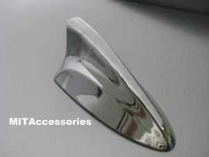 For Hyundai Santa Fe KIA Sportage shark fin antenna cover color painted BLACK - Picture 1 of 5
