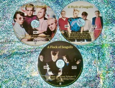 A FLOCK OF SEAGULLS Music Video Anthology & Live Reunion Archives 3 DVD Set - Image 1 of 4