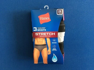 Calzoncillos elásticos Hanes para hombre, tela suave fresca y cómoda, varios colores y tallas 3pk Foto 1 de 4