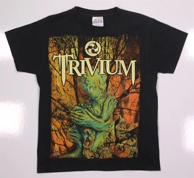 Camiseta Trivium Vintage Años 2000 Banda Y2K por Hanes Rock Metal Juvenil Mediana Foto 1 de 4
