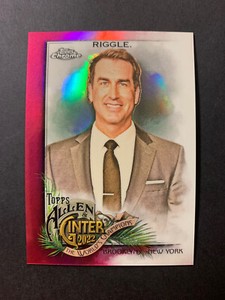Rob Riggle 2022 Topps Allen & Ginter Chrome Fuchsia Refractor /199 #189