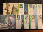 1986 ?? Aussie Maxis ?? (Hosting) The America's Cup ?? Maxi Card Set (7) - Loose