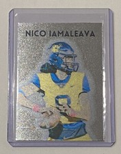 Nico Iamaleava Platinum Plated Future Stock Warren High School Rookie Card 1/1