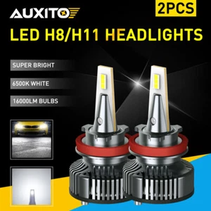 AUXITO H11 LED Headlight Bulbs Conversion Kit White Low Beam Replace Halogen EON - Picture 1 of 12