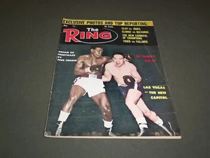 1963 MAY THE RING MAGAZINE - DICK TIGER AND GENE FULLMER - SP 5289 - Picture 1 of 2
