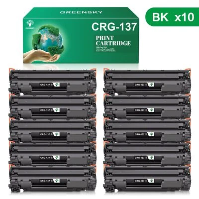 CRG137 Black Toner Lot for Canon 137 ImageClass MF227dw MF232w MF236n MF212w lot - Image 1 of 4