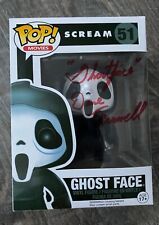Dane Farwell Ghost Face Suit Actor #51 Signed Funko Pop Beckett E2
