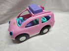 Fisher Price Little People Singing Honking 9" Battery Operate Pink Toy Vehicle