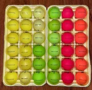 36 VERSCHIEDENE WILSON STAFF GEBRAUCHTE GOLFBÄLLE IN 5A ZUSTAND - Bild 1 von 1